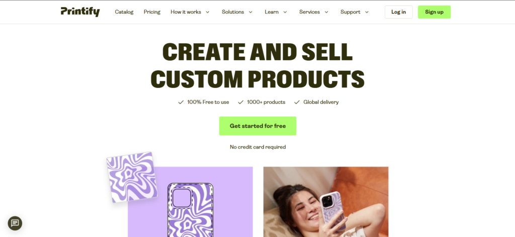 Turn your creative ideas into reality without any upfront costs. Print-on-demand services allow you to design and sell custom products like T-shirts, mugs, and phone cases.