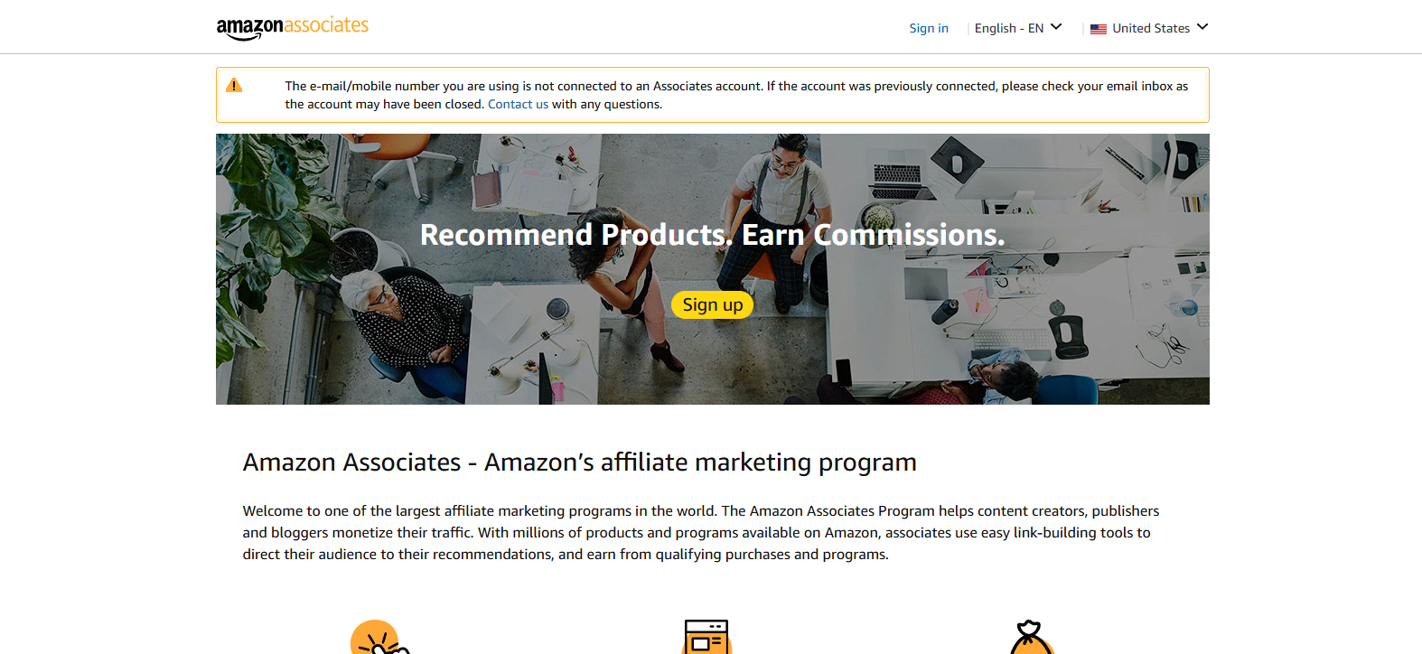 Amazon Associates - Amazon’s affiliate marketing program