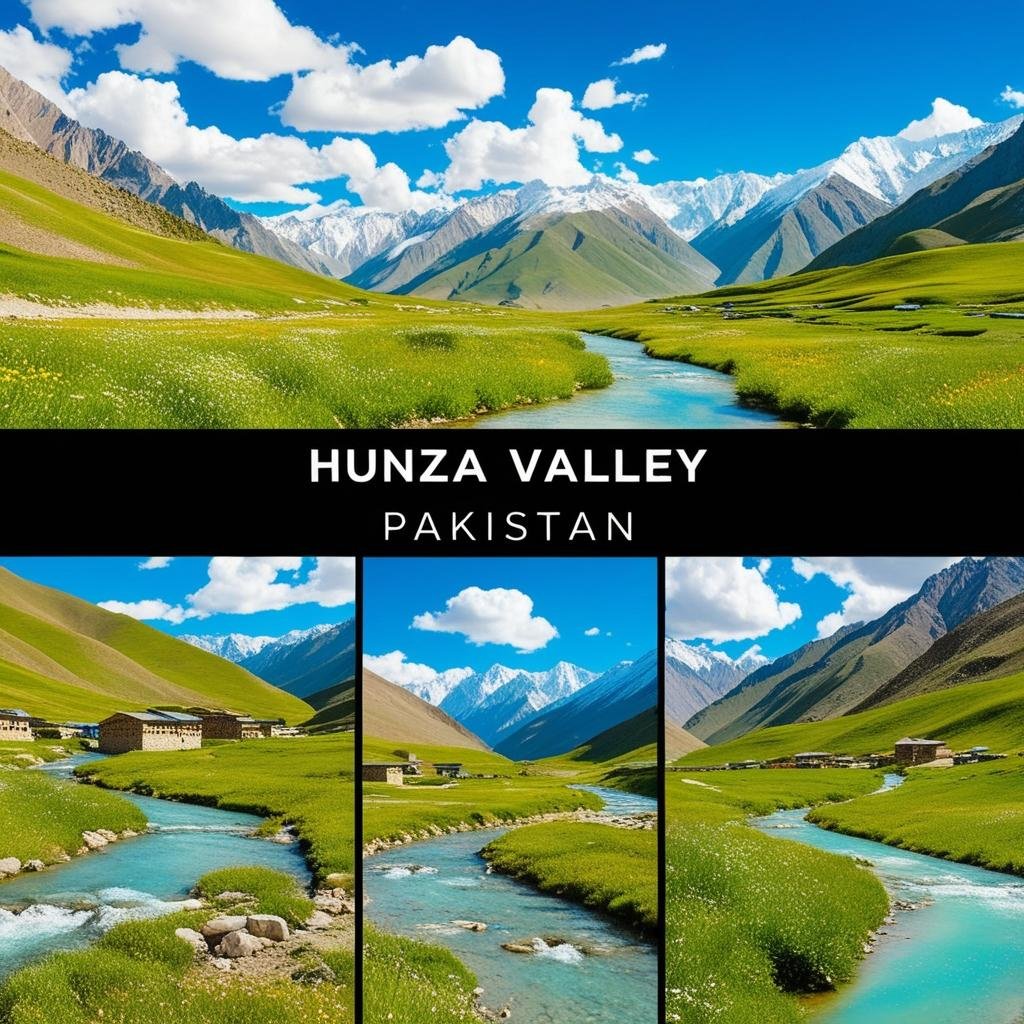 Humza valley in Pakistan