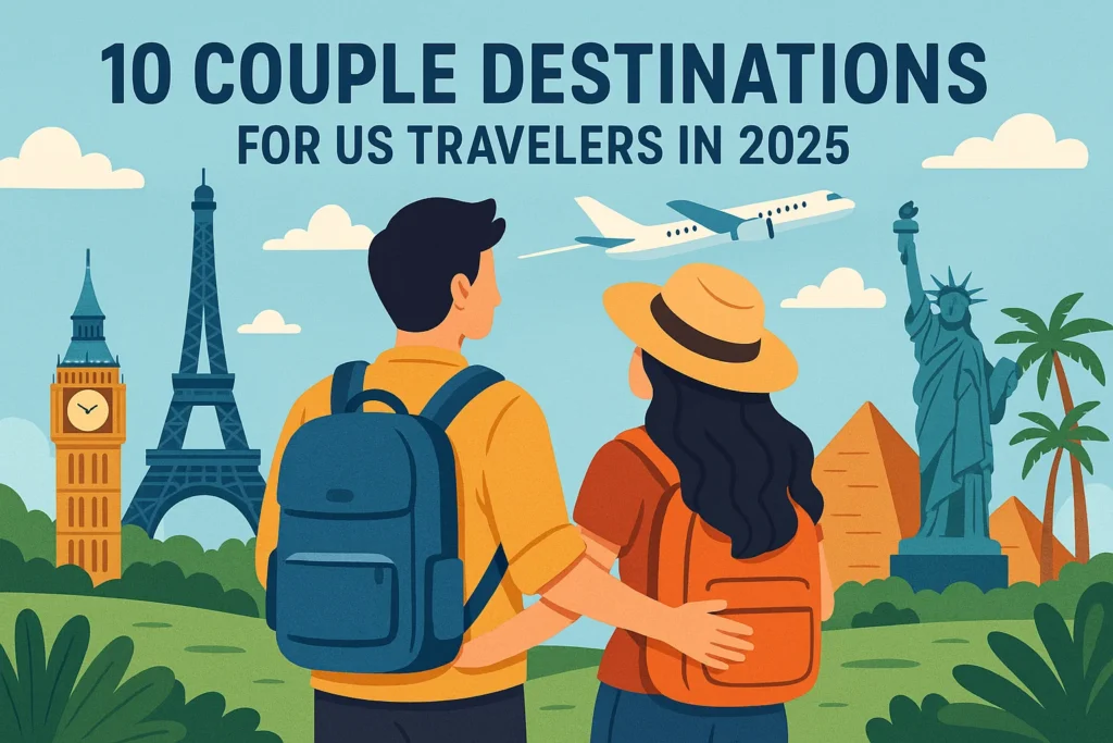 Explore hassle-free, visa-free romantic escapes from Canada to South Korea—perfect for couples seeking adventure, culture, and relaxation.