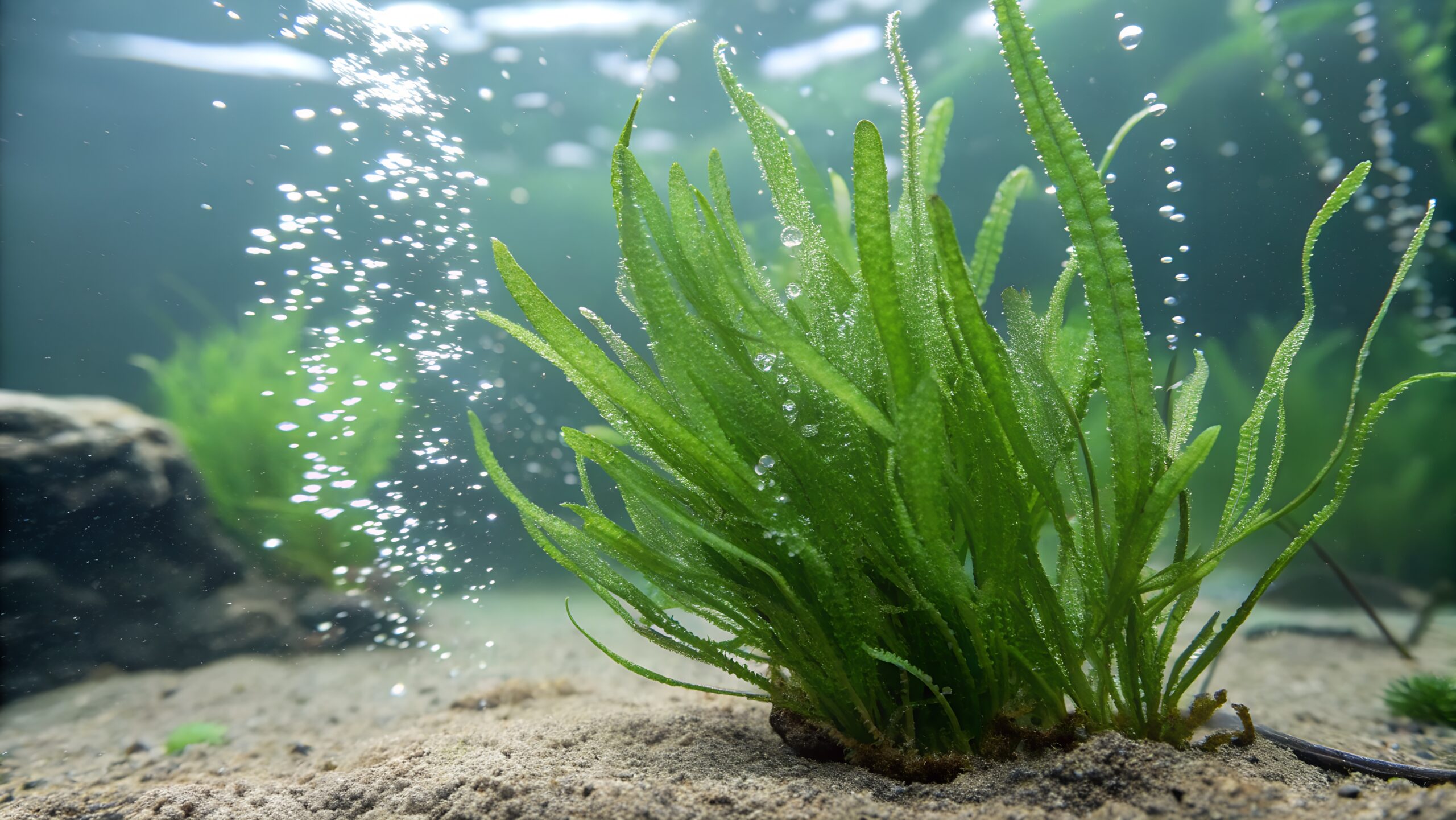 spirulina plant under water scaled