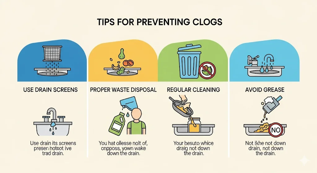 Additional Tips for Preventing Clogs