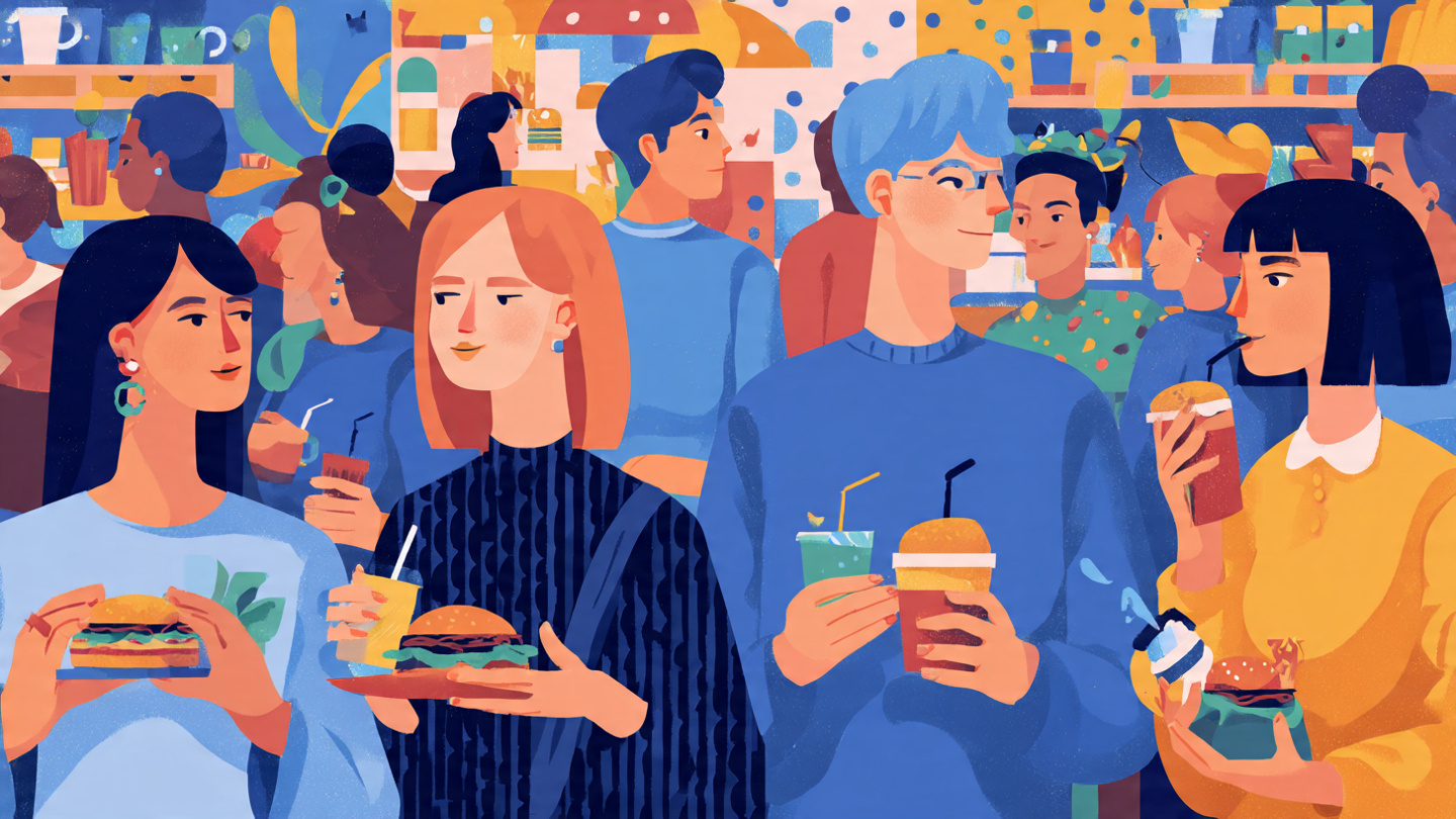 mindless eating, fast food